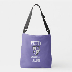 Sac Ajustable Petty University Alum grad personnalisé périwinkle