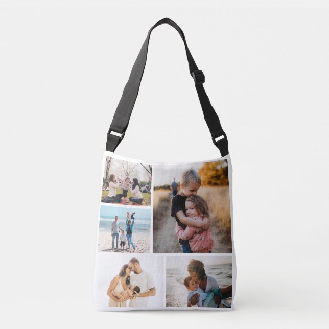 Sac Ajustable Photo Collage Idées De Cadeaux Créer 5 Photos (Devant)