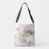 Photo de la nature en fleurs blanches