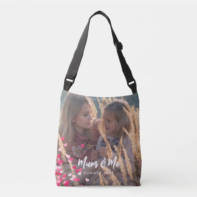 Sac Ajustable Photo Personnalisée Écriture Moderne Écrits Éparpi (Devant)