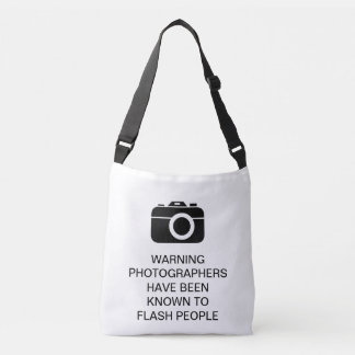 Sac Ajustable Photographes Avertissement Flash Personnes Drôle C