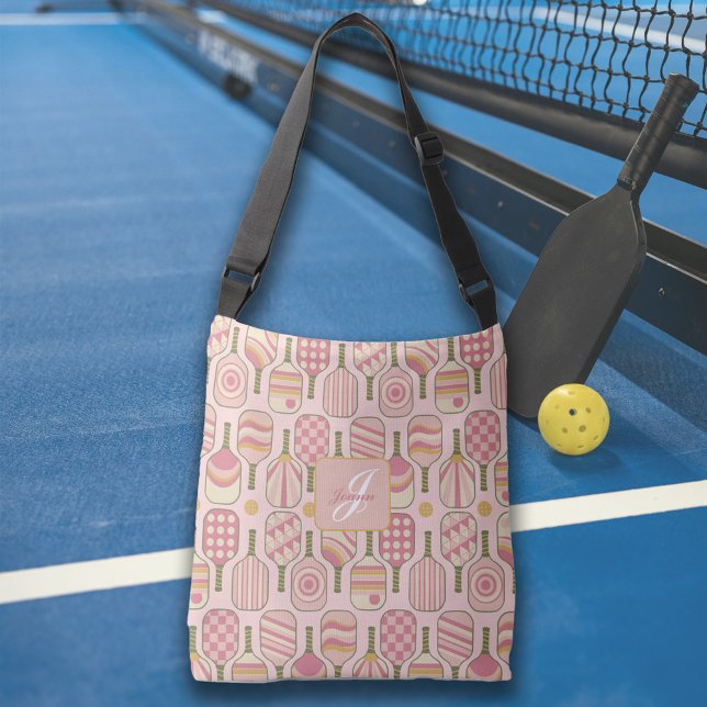 Sac Ajustable Pickleball Paddles en Fourre-tout rose (Créateur téléchargé)