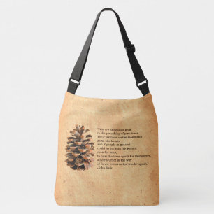 Sac Ajustable Pine Cone Et John Muir Citation