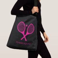 Pink personnalisé élégant Tennis Grand Noir