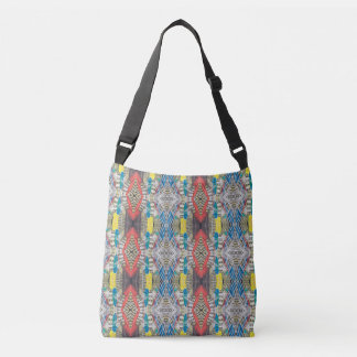 Sac Ajustable Plumes d'un Motif répétitif en mosaïque