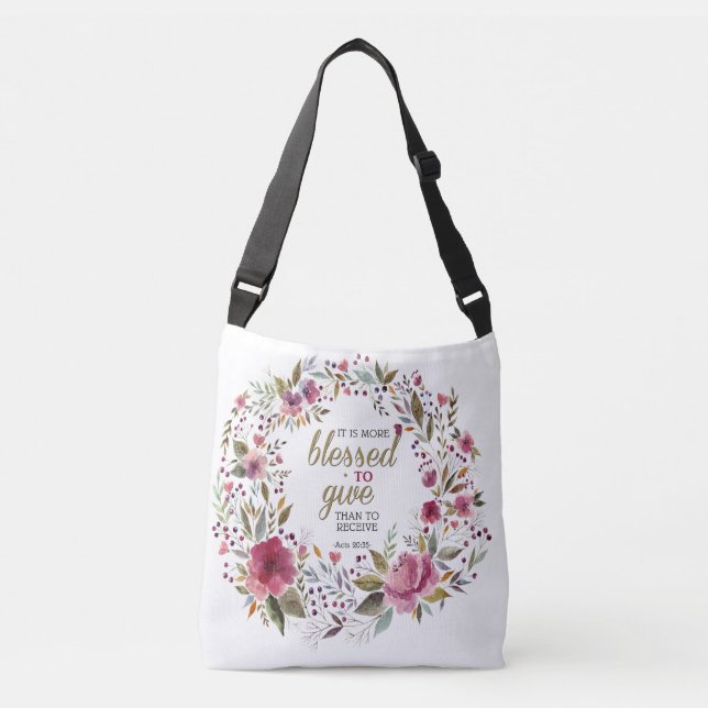 Sac Ajustable Plus à donner qu'à recevoir (Devant)