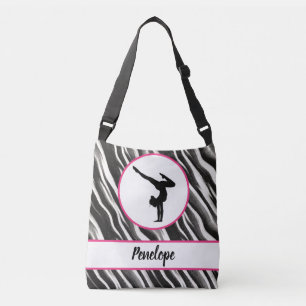 Sac Ajustable Poignée Filles Zèbre Imprimer Faux Fur