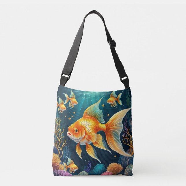 Sac Ajustable Poisson d'or sous-marin (Devant)