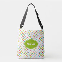 Polka amusante colorée pointillée Customisée Ajout
