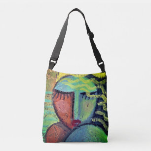 Sac Ajustable Portrait Abstrait original d'une femme