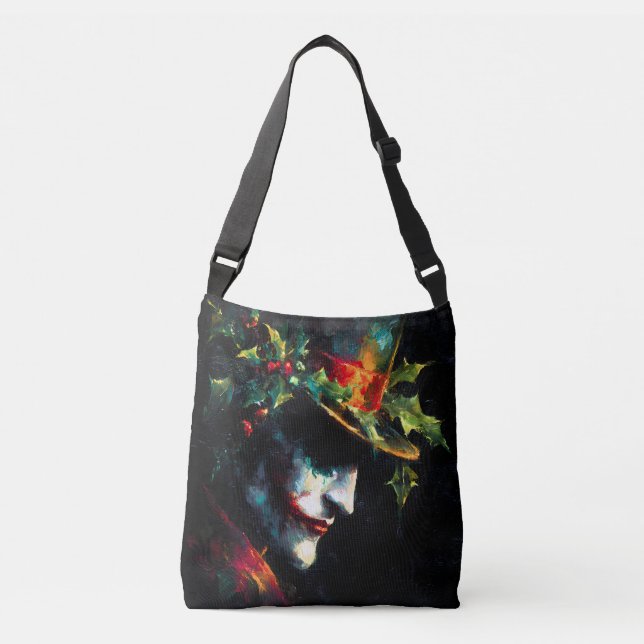 Sac Ajustable Portrait Festif Joker de Noël (Devant)
