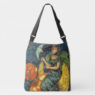 Sac Ajustable Poster de sorcière Halloween vintage