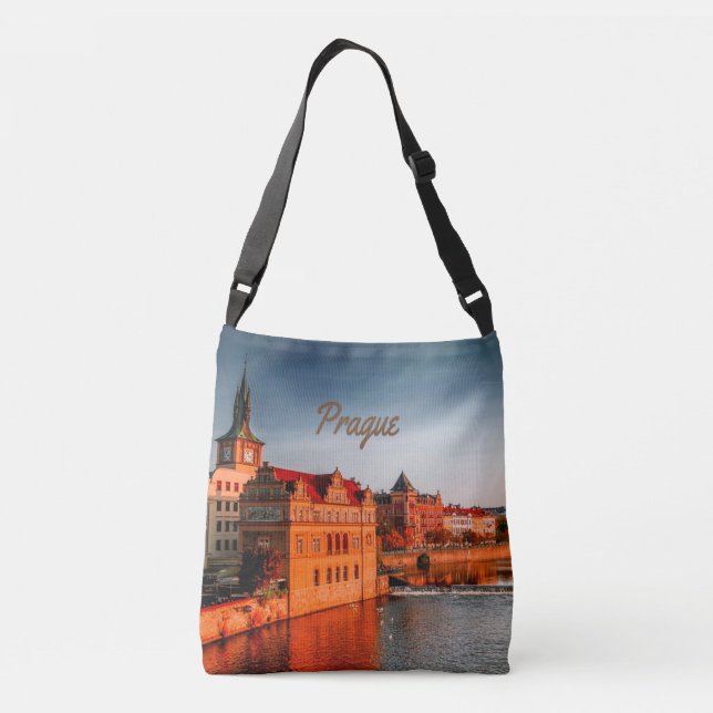 Sac Ajustable Prague, capitale de la République tchèque (Dos)