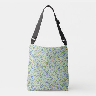 Sac Ajustable Prairie   Marguerites aquarelles dansantes