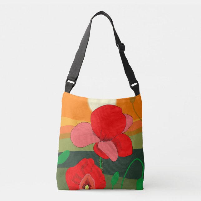 Sac Ajustable pré au coucher du soleil (Devant)