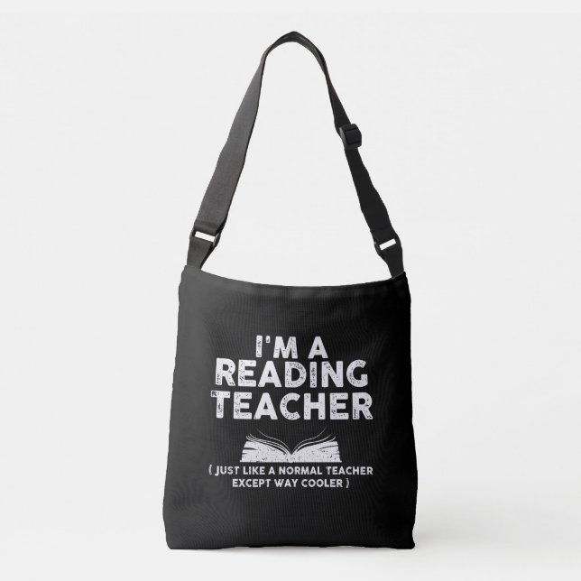 Sac Ajustable Professeur de lecture - Je suis professeur de lect (Devant)