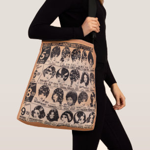 Sac Ajustable publicité pour perruques au début des années 1970