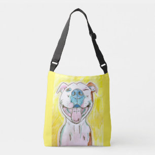 Sac Ajustable Puits Taureau heureux brillant Fourre-tout jaune
