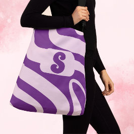 Sac Ajustable Purple and Pink Retro Waves 