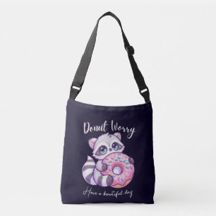 Sac Ajustable Raton laveur mignon kawaii Ne t'inquiète pas
