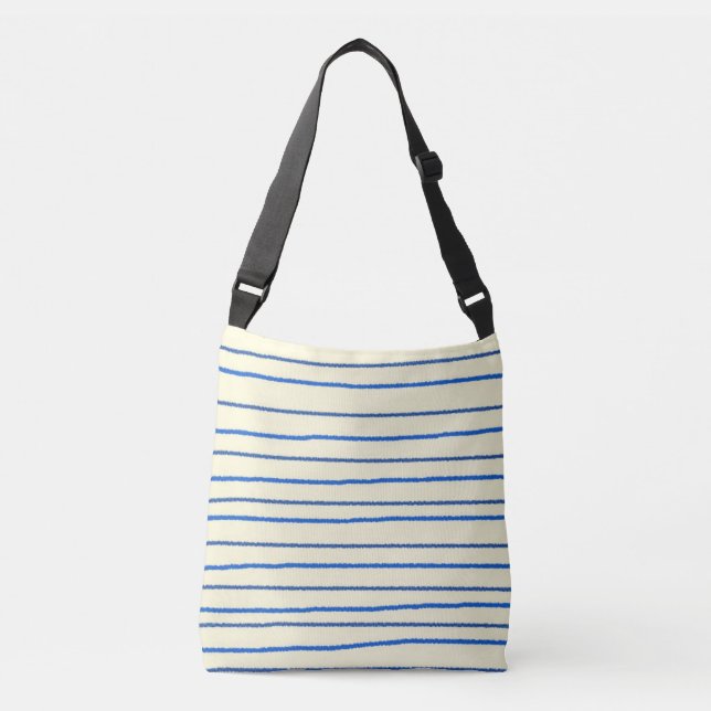 Sac Ajustable rayure art moderne (Devant)