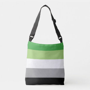 Sac Ajustable Rayures de fierté aromantique
