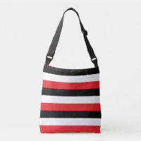 Rayures Noir Blanc Rouge