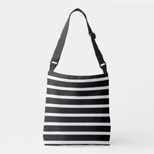 Sac Ajustable Rayures noires et blanches