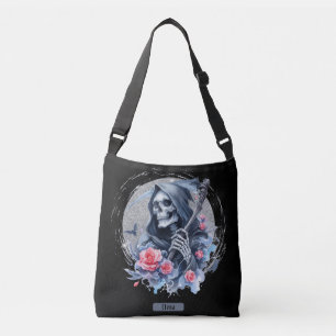 Sac Ajustable Récolte Personnalisée de Faucheur Floral Pailleté