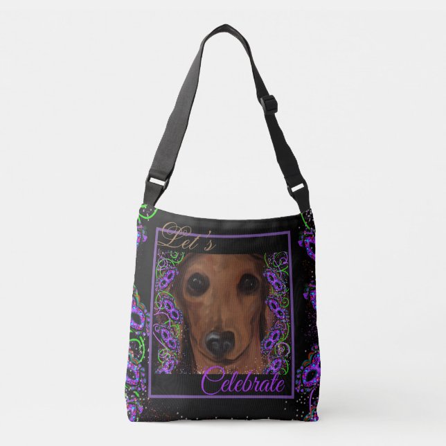 Sac Ajustable Red Dachshund (Devant)