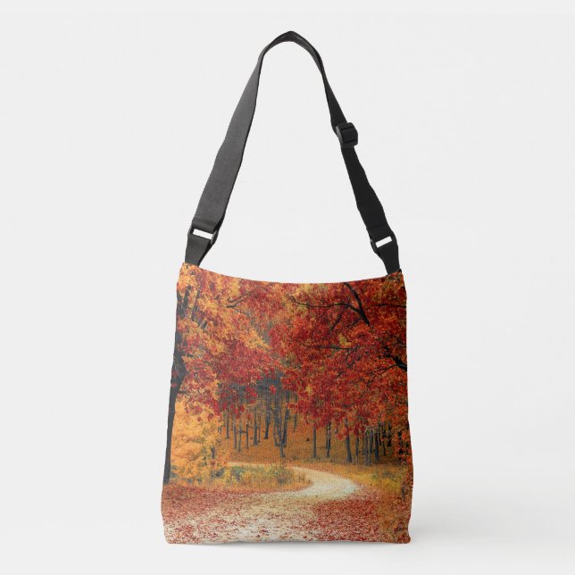 Sac Ajustable Red Feuille Woods Ravishing Durable Versatile (Devant)
