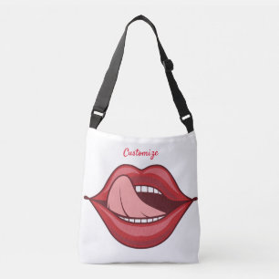 Sac Ajustable Red Lips Open Mouth Thunder_Cove