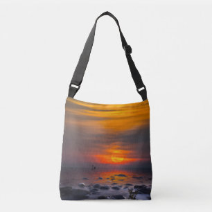 Sac Ajustable Réflexions sur le coucher du soleil dans une Fourr