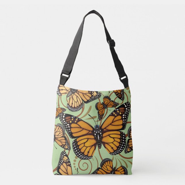 Sac Ajustable Remous de papillon de monarque (Devant)