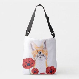 Sac Ajustable renard et pavot