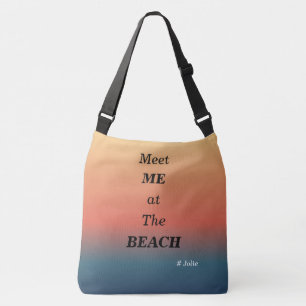 Sac Ajustable Rencontre-moi à la plage Couleur du lever de solei