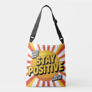 Sac Ajustable Restez positif" Conception motivationnelle pour l'