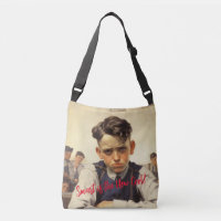 Retour à l'école Norman Rockwell dessin style