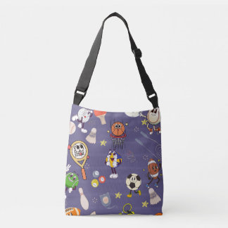 Sac Ajustable Retro Sport Squad: Vintage Cartoon Athletics