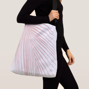 Sac Ajustable Rêve minimal de feuille de palme rose pâle #1 #tro
