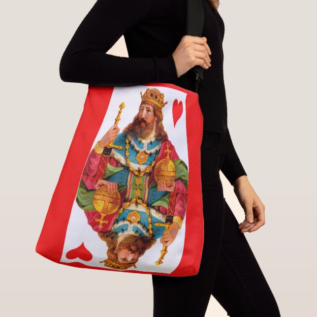 Sac Ajustable Roi des Coeurs Reine des Coeurs (De près)