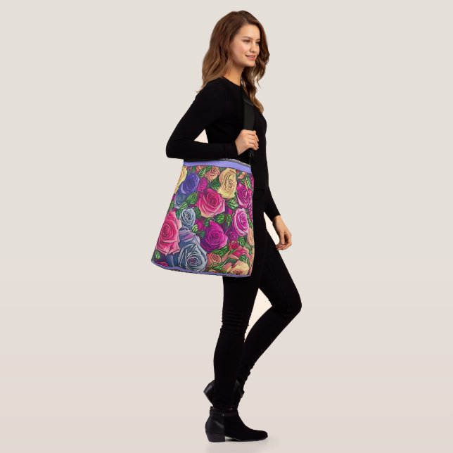 Sac Ajustable Rose (Sur le modèle)