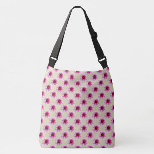 Sac Ajustable Rose floral botanique sur n'importe quelle couleur