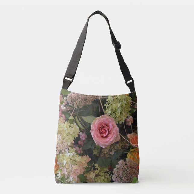 Sac Ajustable Rose Hydrangea Floral (Devant)
