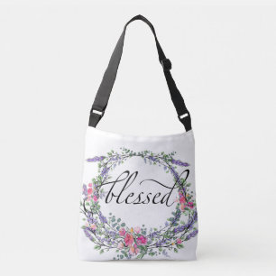 Sac Ajustable Rose lavande rose et eucalyptus béni