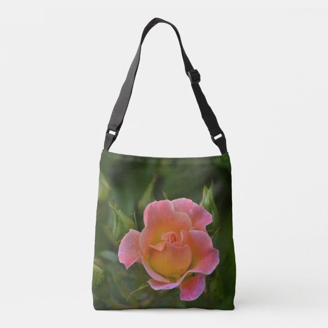 Sac Ajustable Rose rose pêche (Dos)