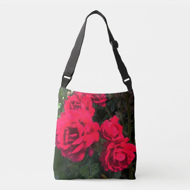 Sac Ajustable Roses rouges romantiques (Devant)