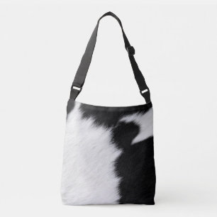 Sac Ajustable Sacoche de carrosserie en papier noir et blanc