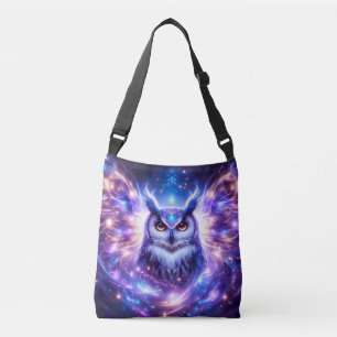 Sac Ajustable Sagesse Mystique Cosmique Hibou Spirituel Céleste