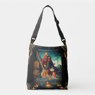 Sac Ajustable Saint Christopher avec le Christ enfant